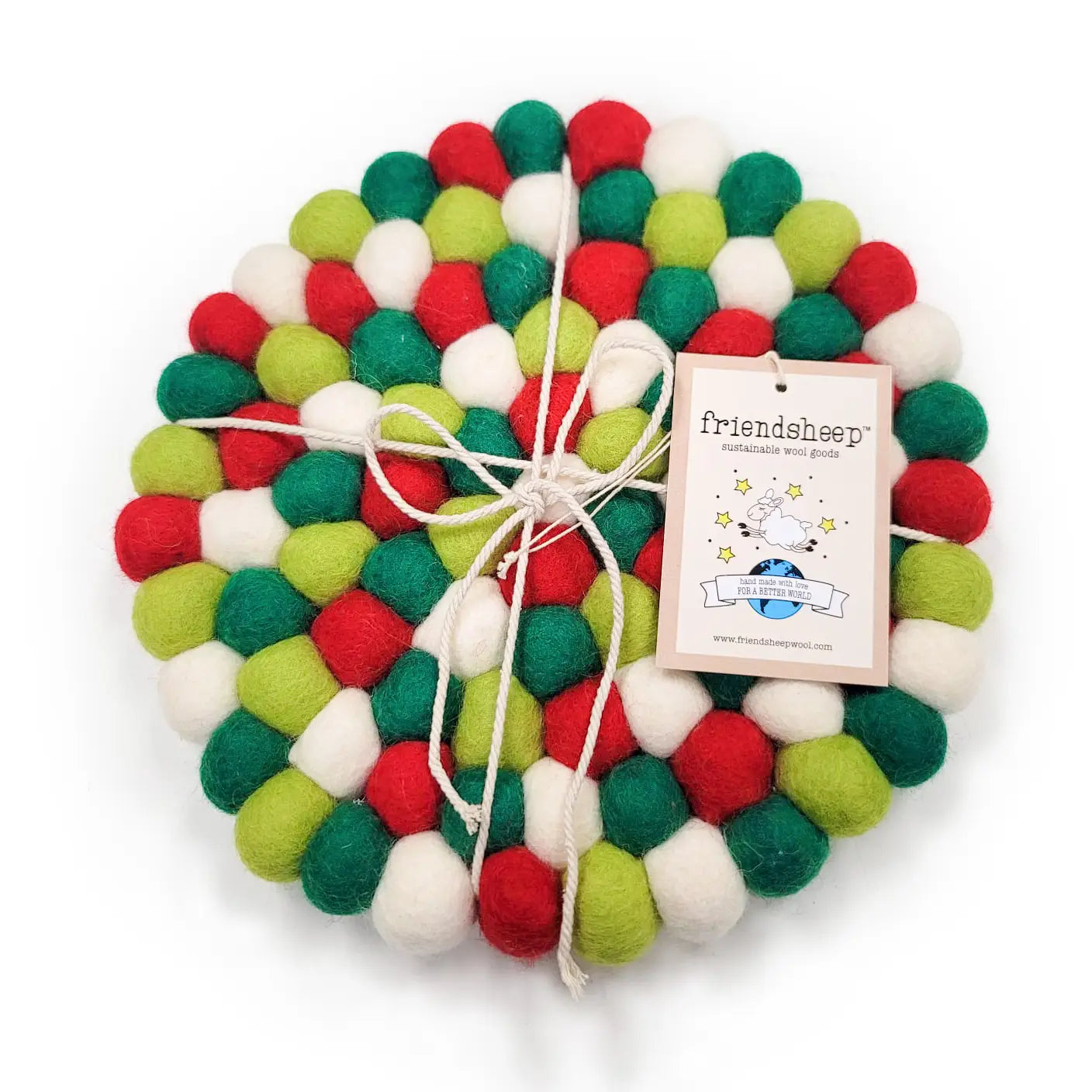 Holiday Eco Trivet- Assorted Colors