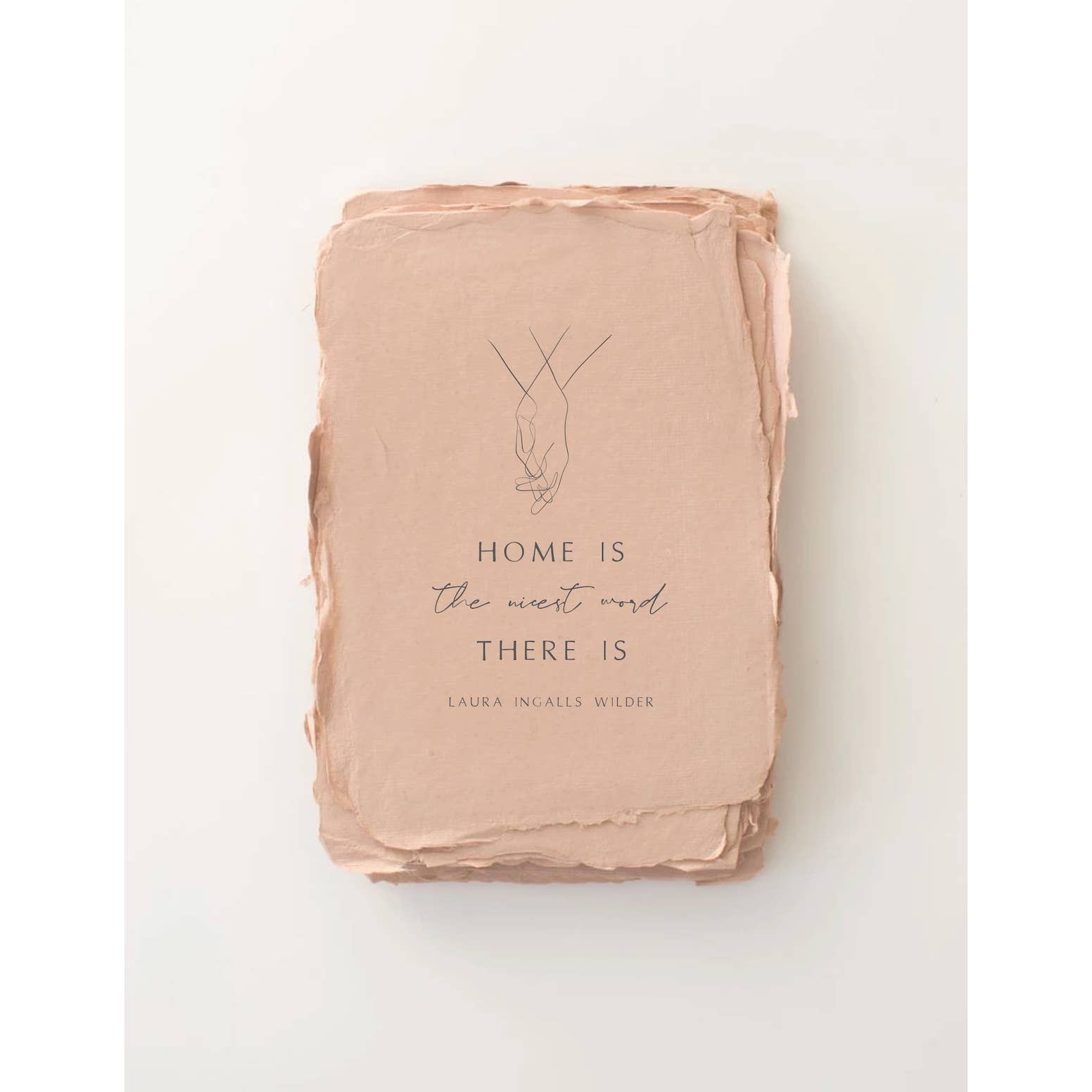 Home is the Nicest Word- Greeting Card