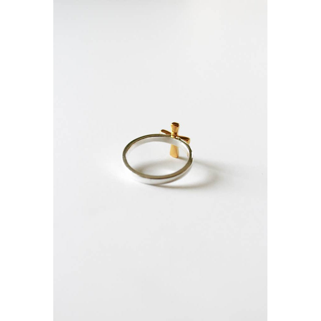 Honor Ring - Gold & Sterling Silver