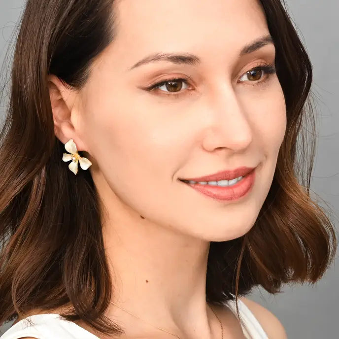 Hope in Bloom Flower Earrings- Assorted Colors