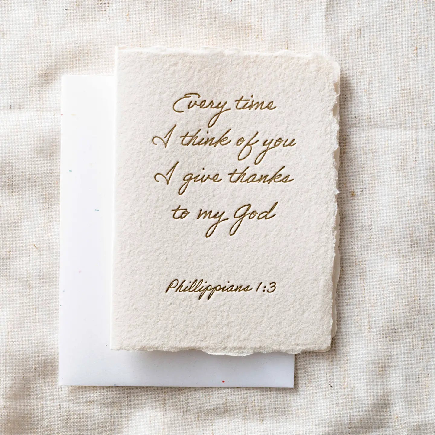 I give thanks for you- Greeting Card