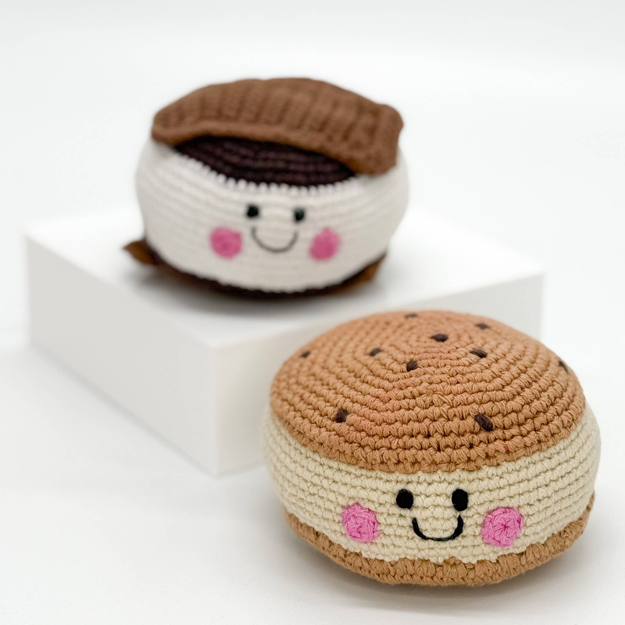 Ice Cream Cookie Sandwich Rattle