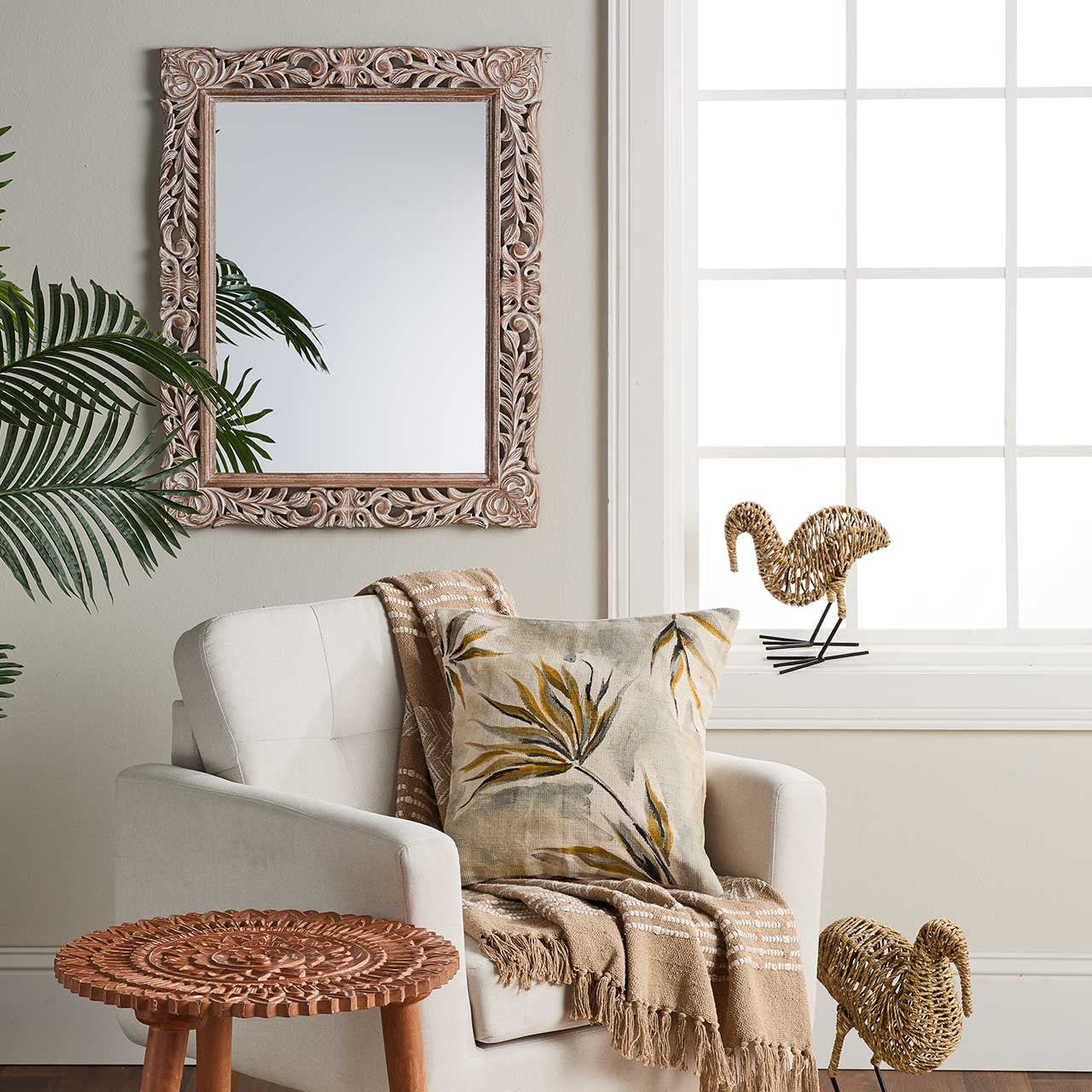 Ivy Vine Wall Mirror (*Local Pickup/Local Delivery Only)