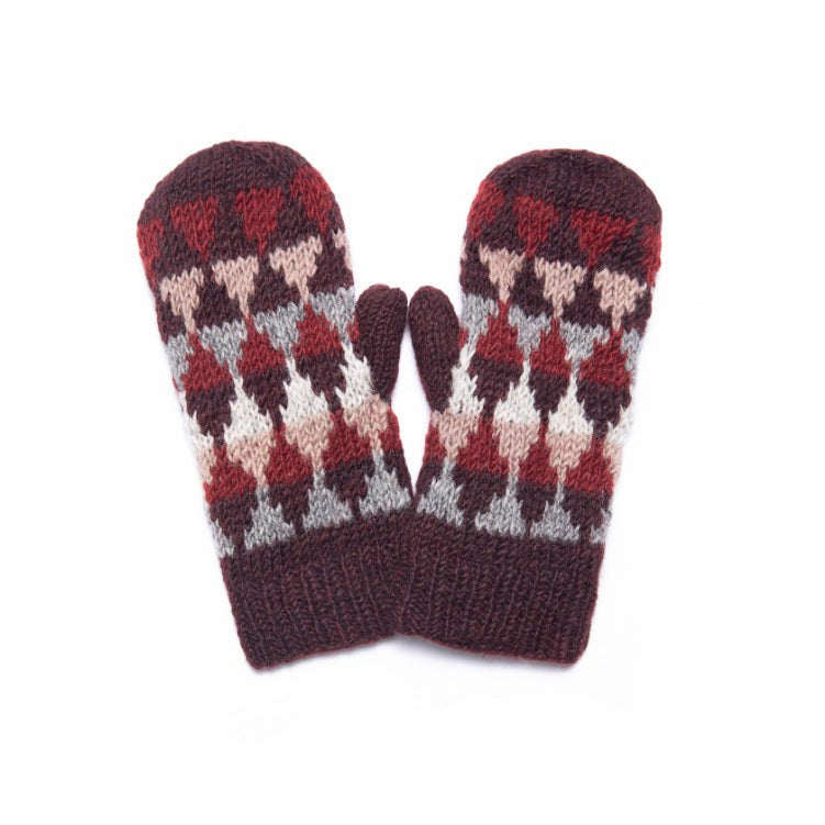 Jaya Wool Knit Mitten