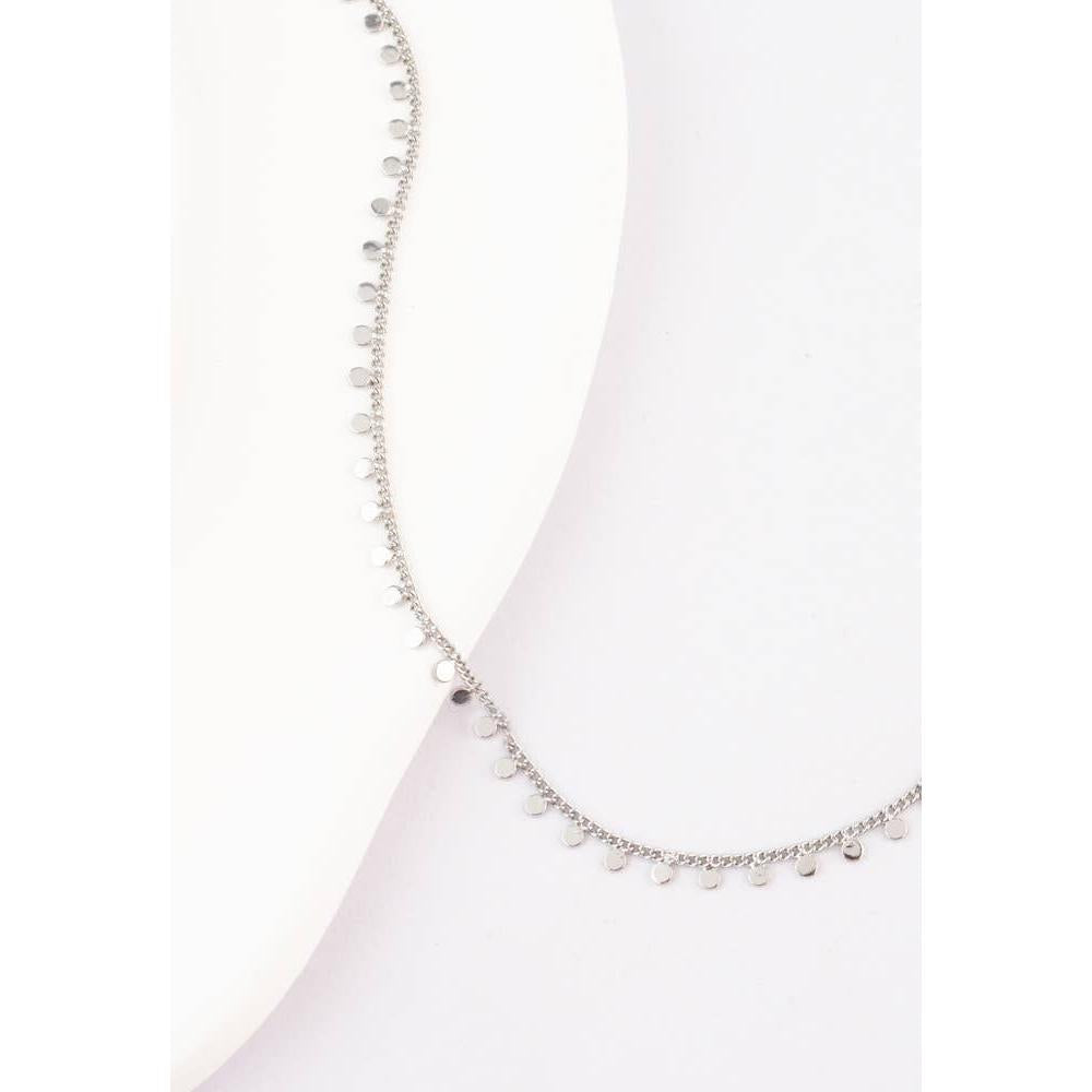 Joyful Radiance Necklace in Silver