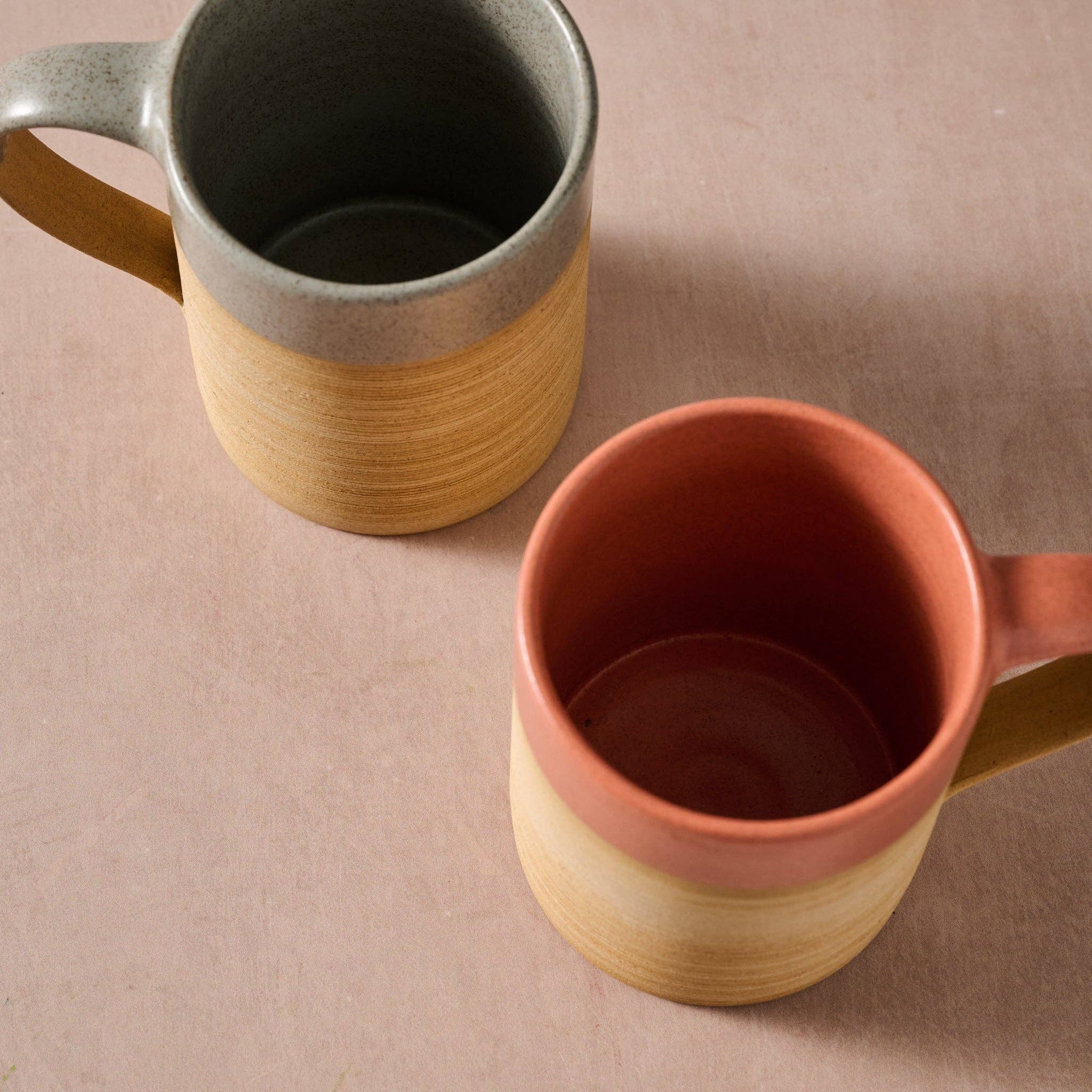 Kaksa Etched Ceramic Mug- Assorted Colors- Sold Individually