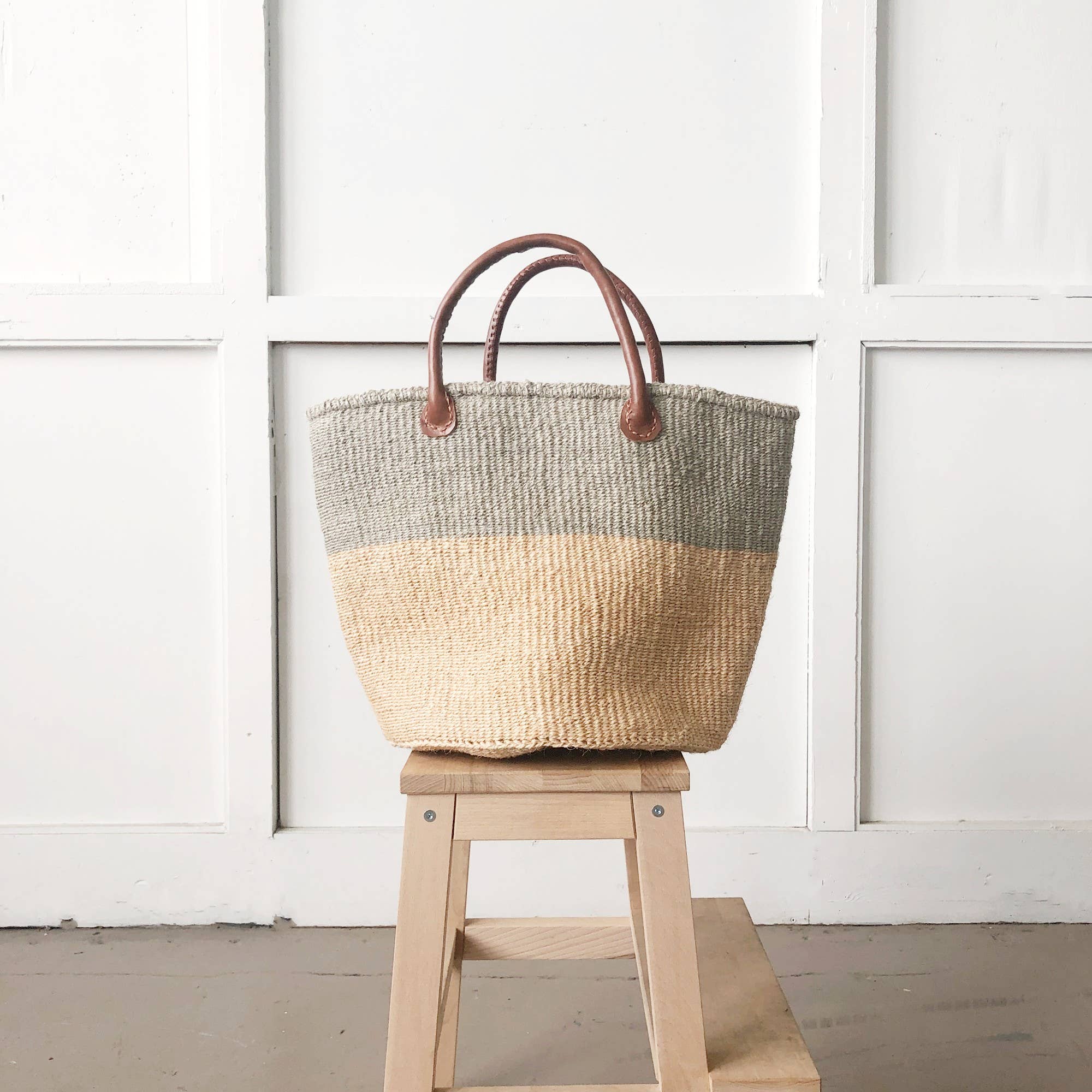 Kazi Tote: Limestone (*Local Pickup/Local Delivery Only)