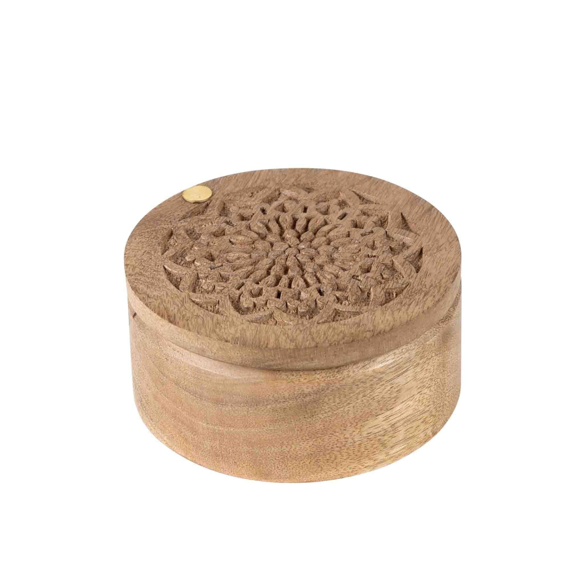 Khazaana Mango Wood Keepsake Box