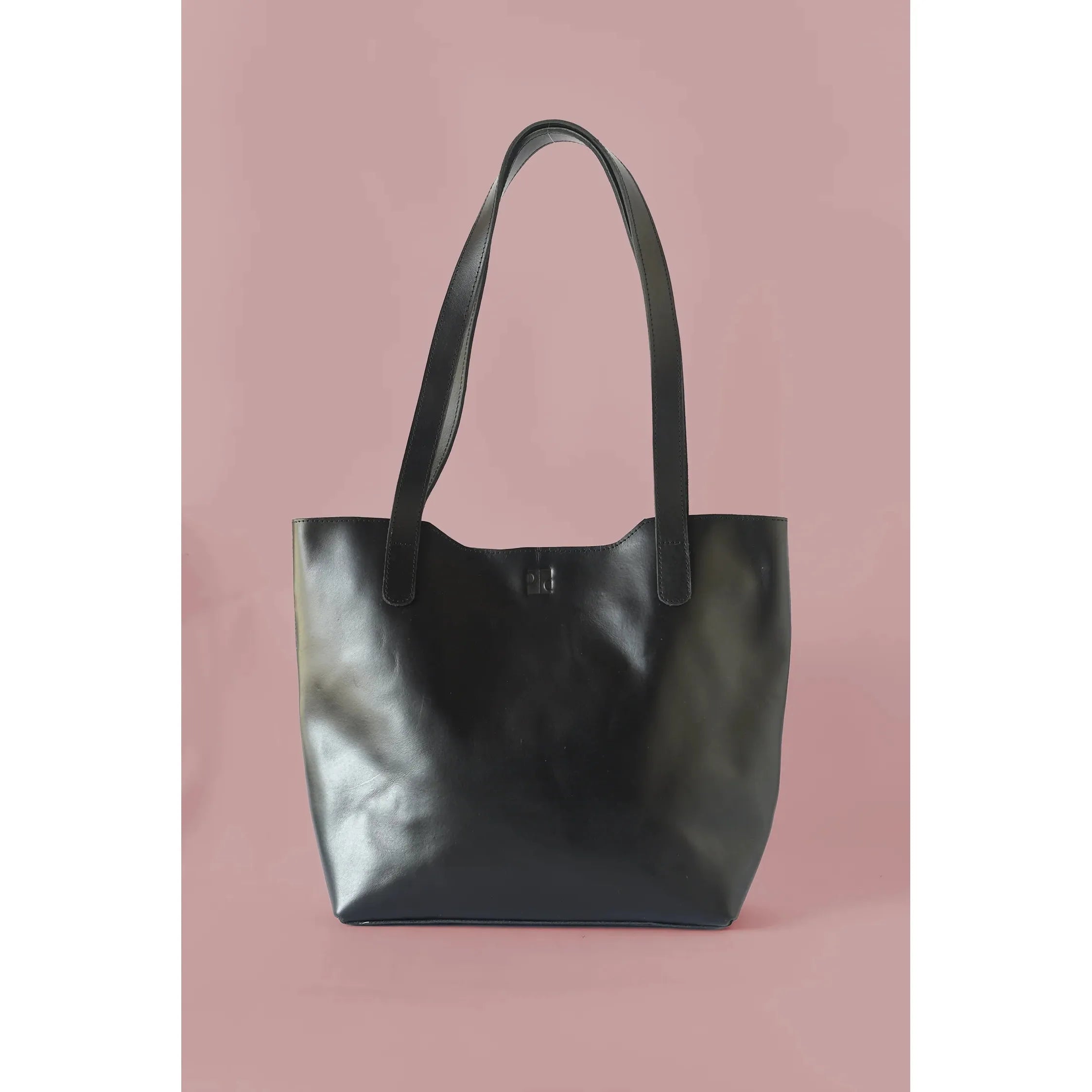 Large Wave Tote- Black
