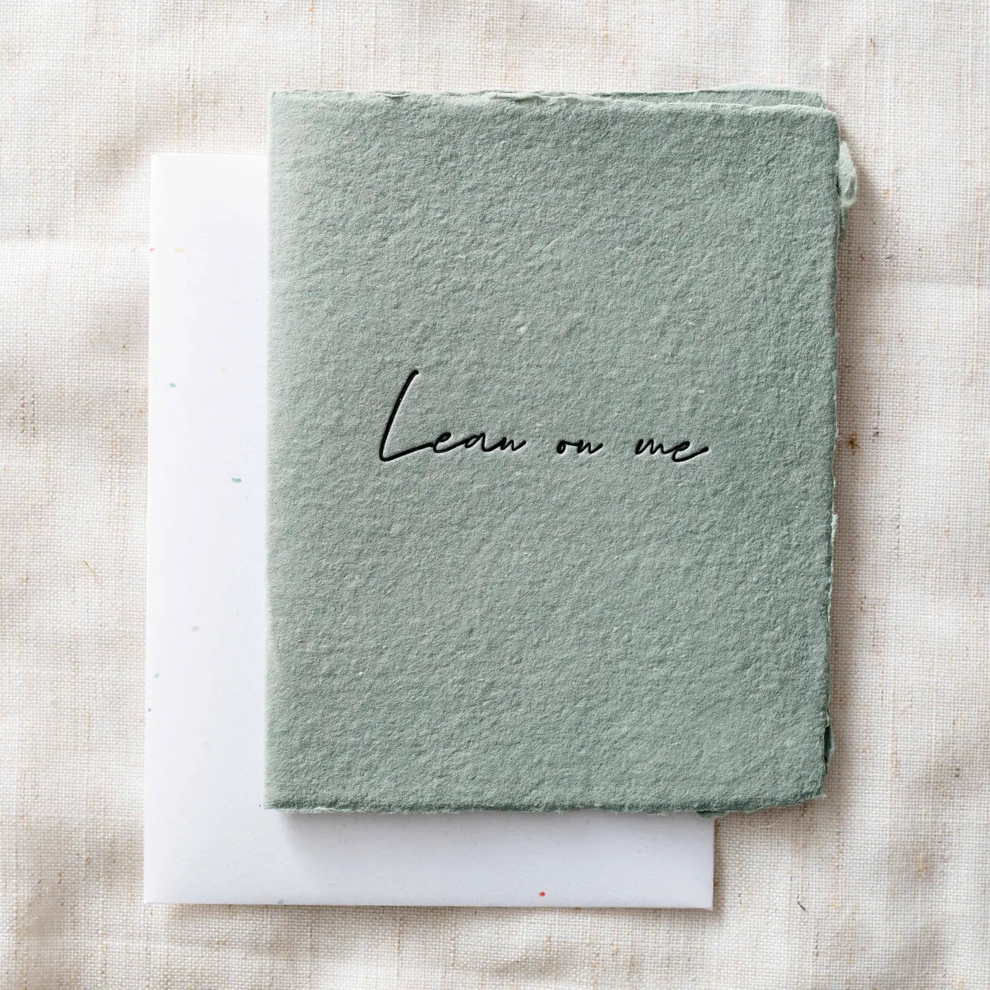 Lean on Me- Greeting Card
