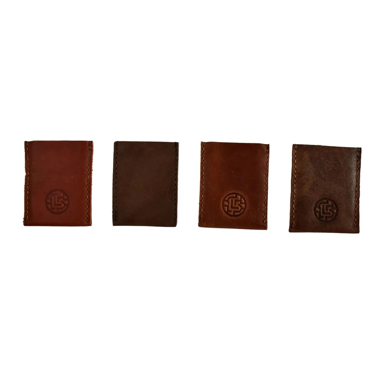 Leather Card Holder- Assorted Colors/Sold Individually