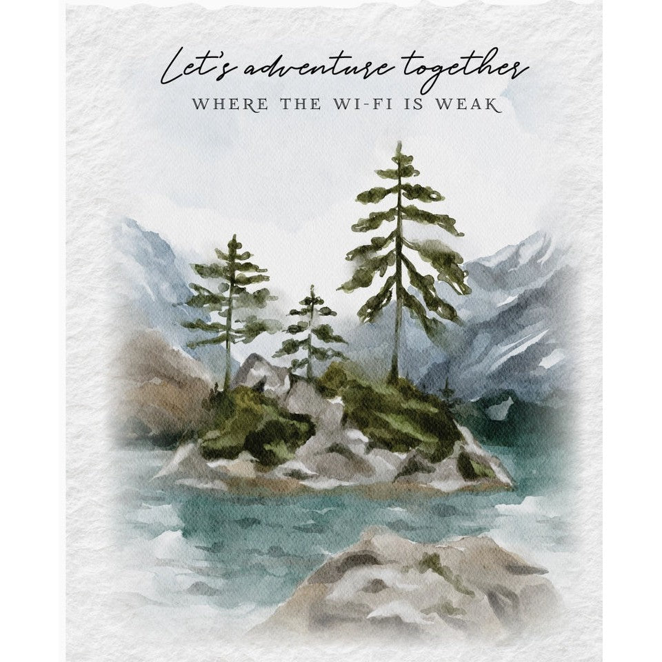 “Let’s Adventure Together” Greeting Card