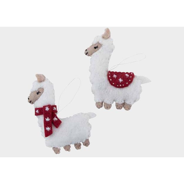 Llama Ornament- Assorted Styles- Sold Individually
