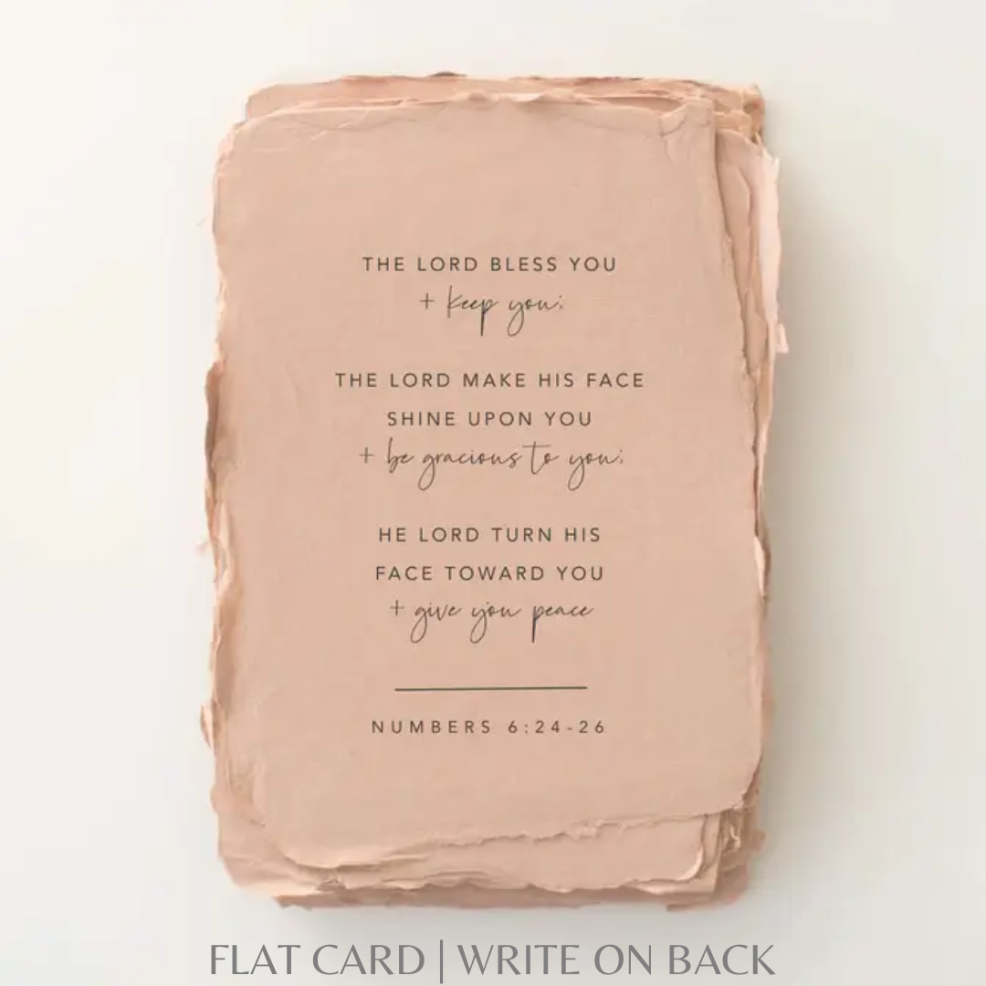 Lord Bless You & Keep You- Greeting Card