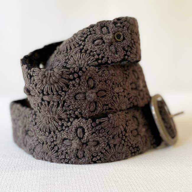 Midnight Oasis Wool Belt- Assorted Sizes