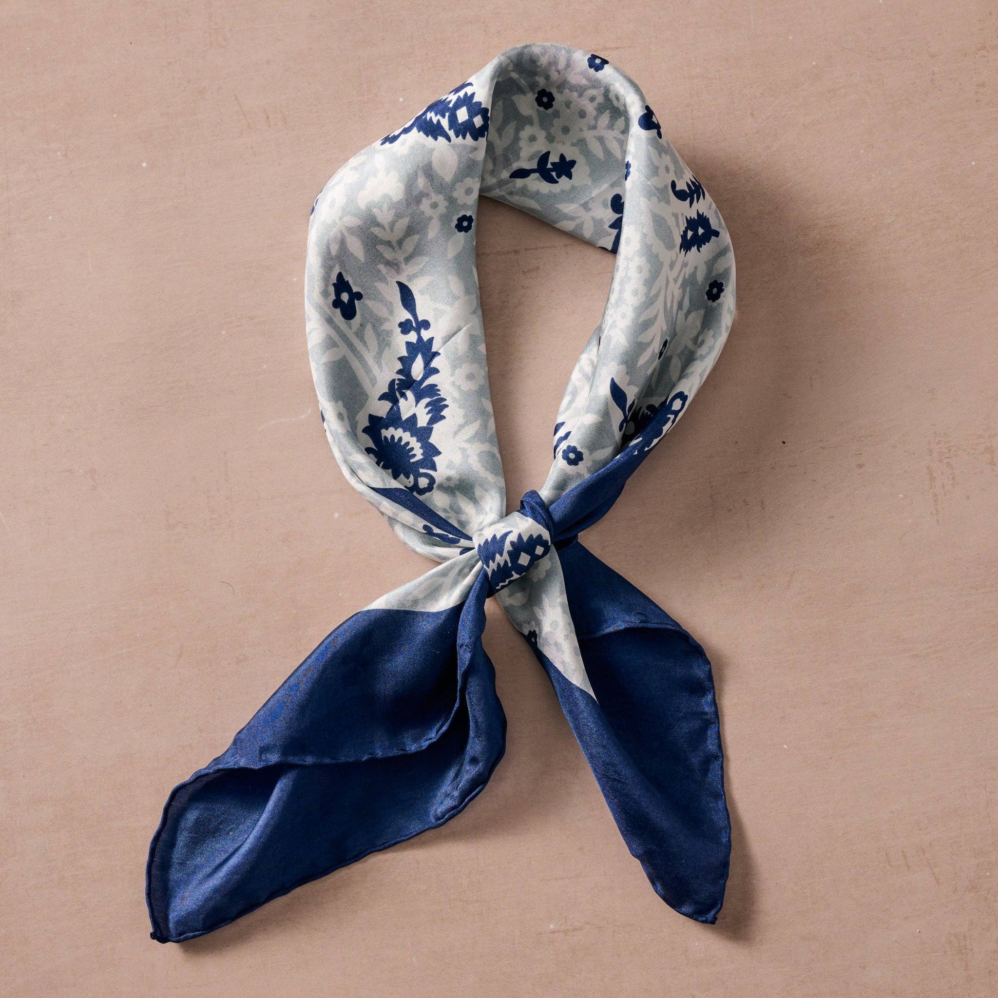 Milan Paisley Silk Scarf
