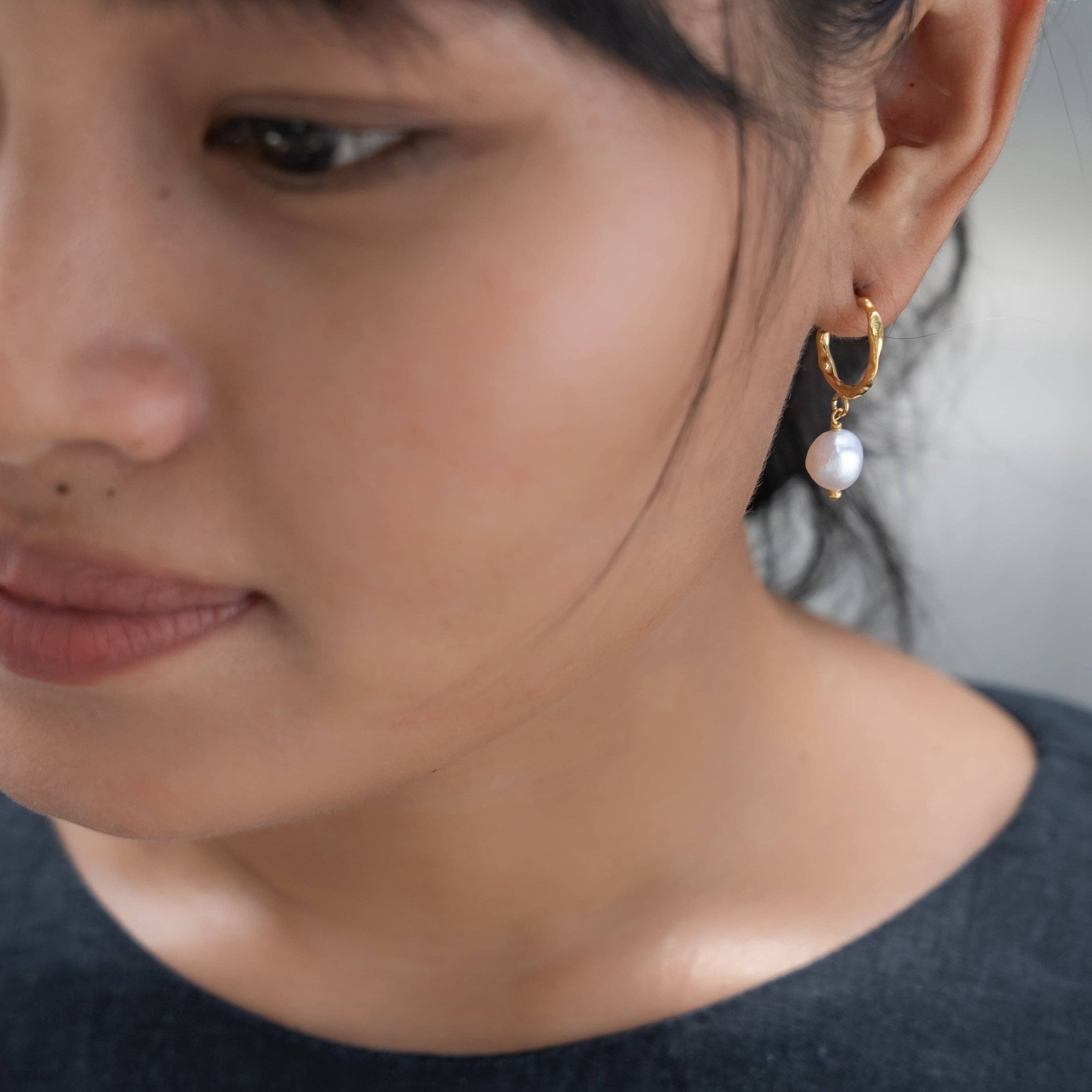 Milk and Honey Hoop Earrings