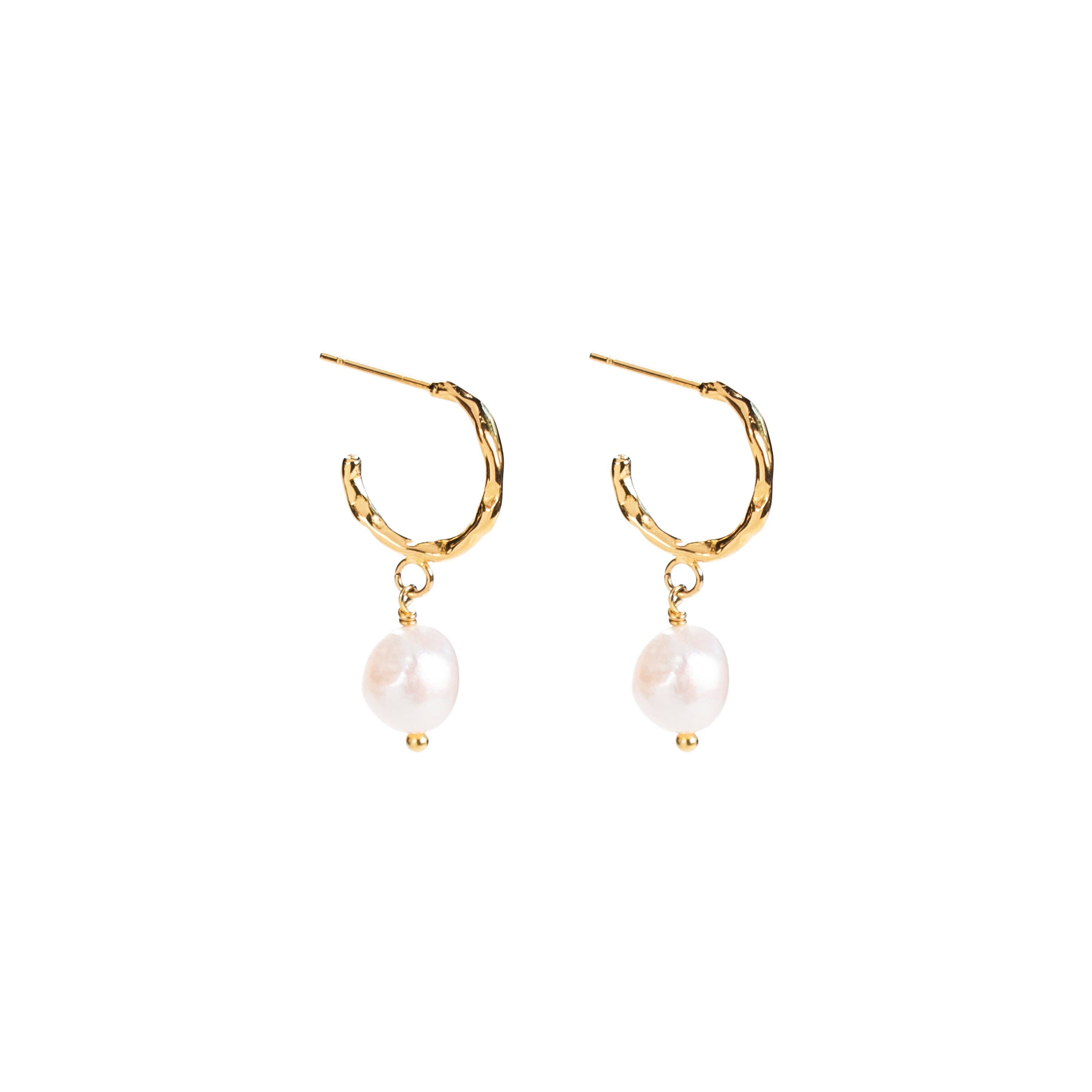 Milk and Honey Hoop Earrings