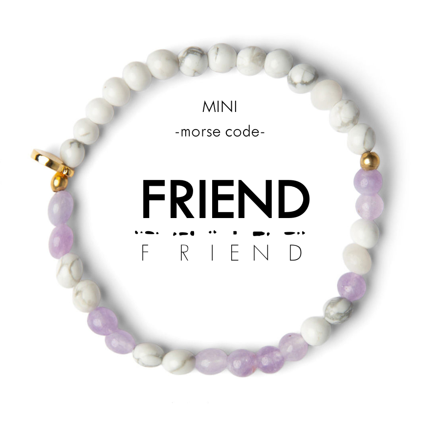 Mini Morse Code Bracelet | FRIEND