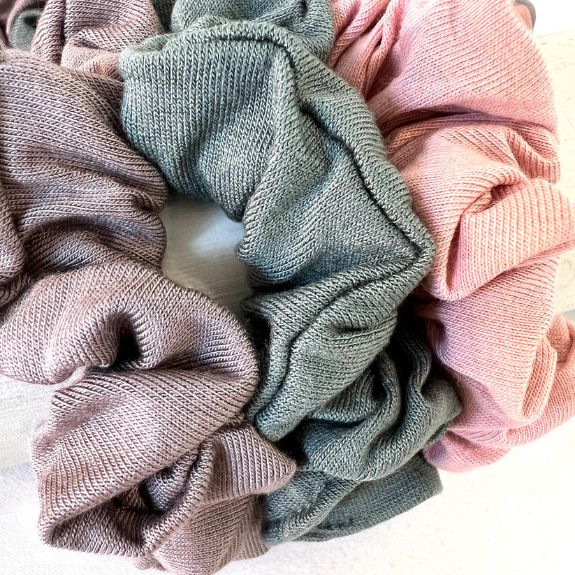 Mini Scrunchie Set- Assorted Colors/Patterns