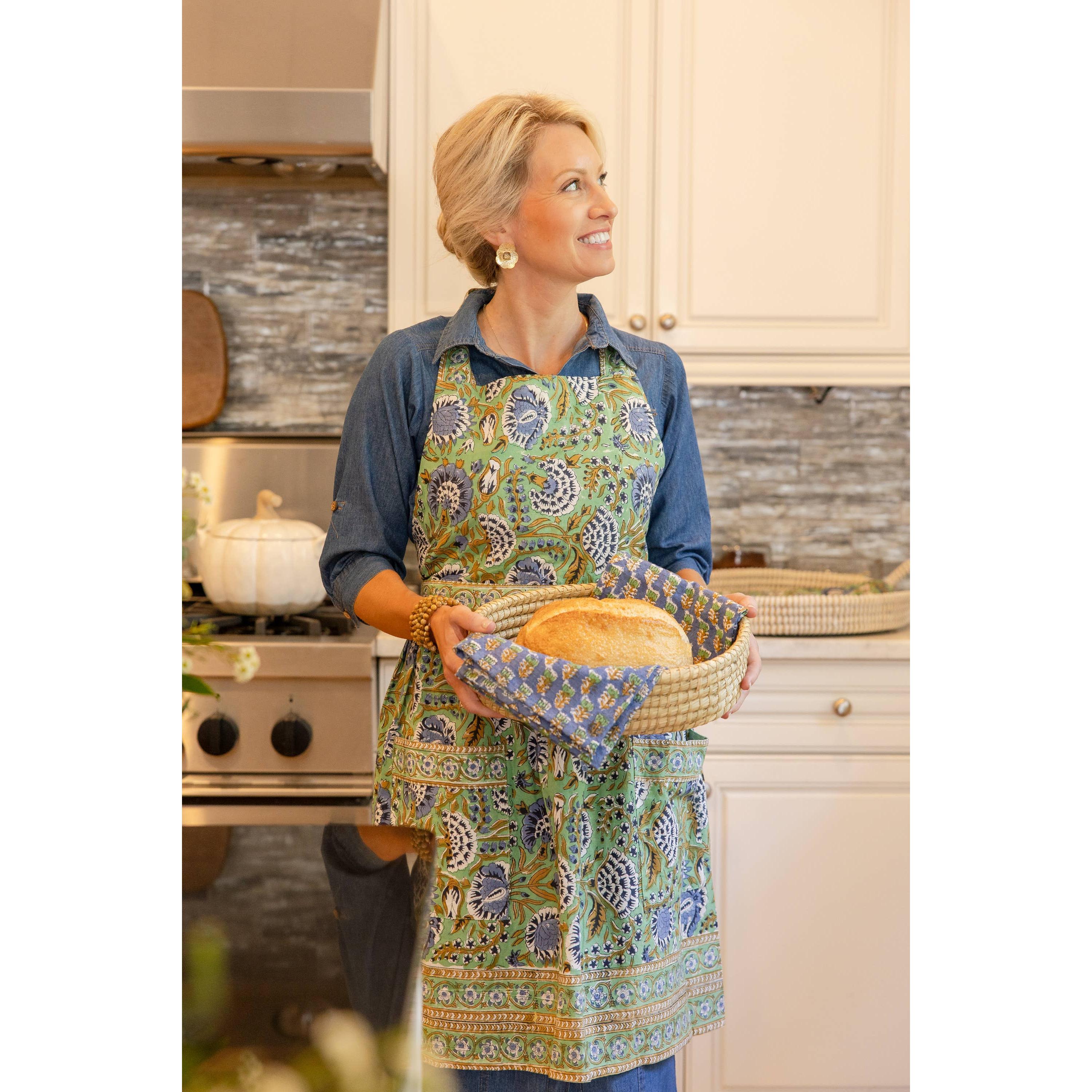 Minted Motif Apron