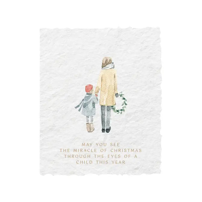 Miracle of Christmas- Greeting Card