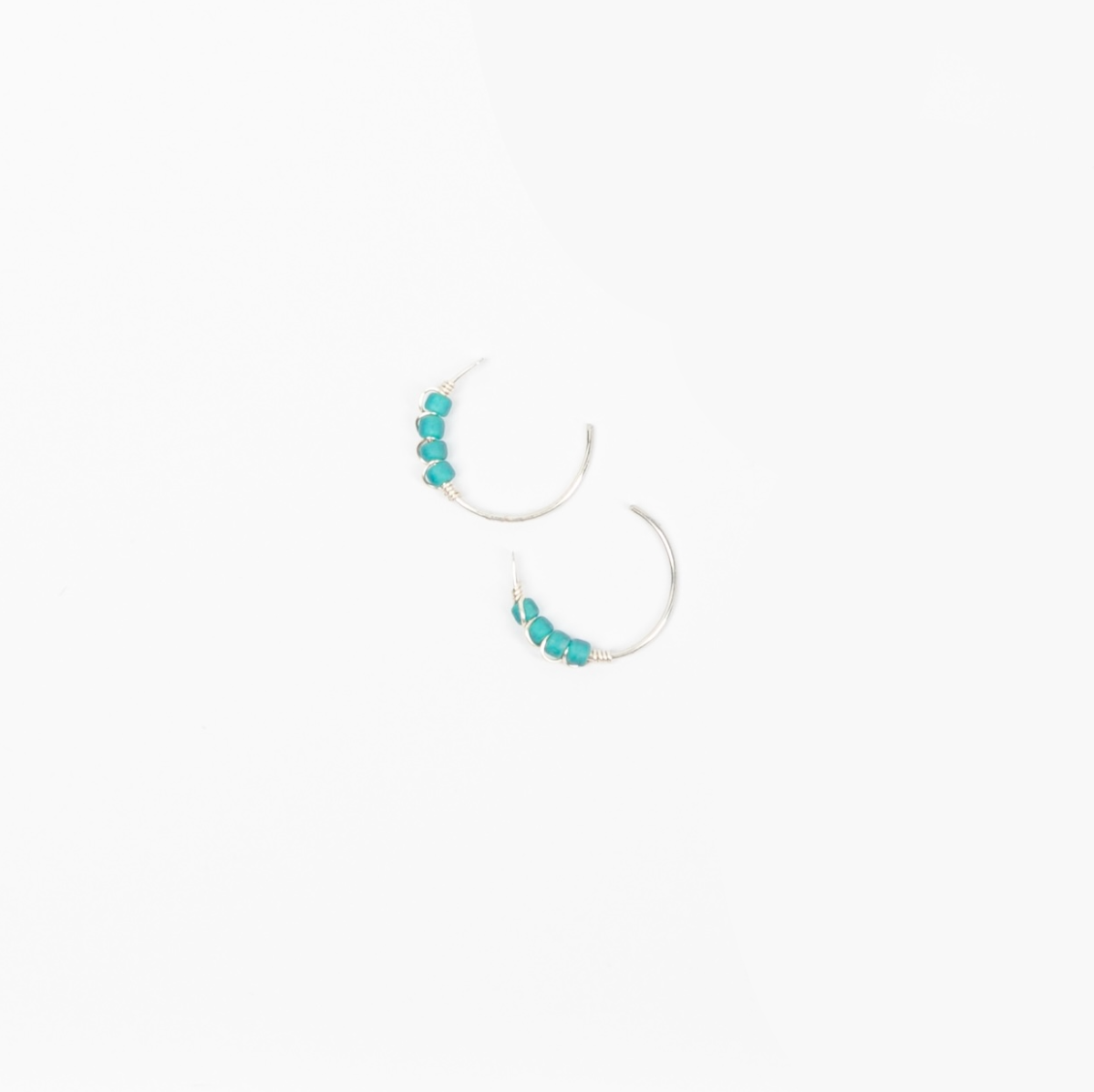 Moab Western Beaded Hoop Earrings- Assorted