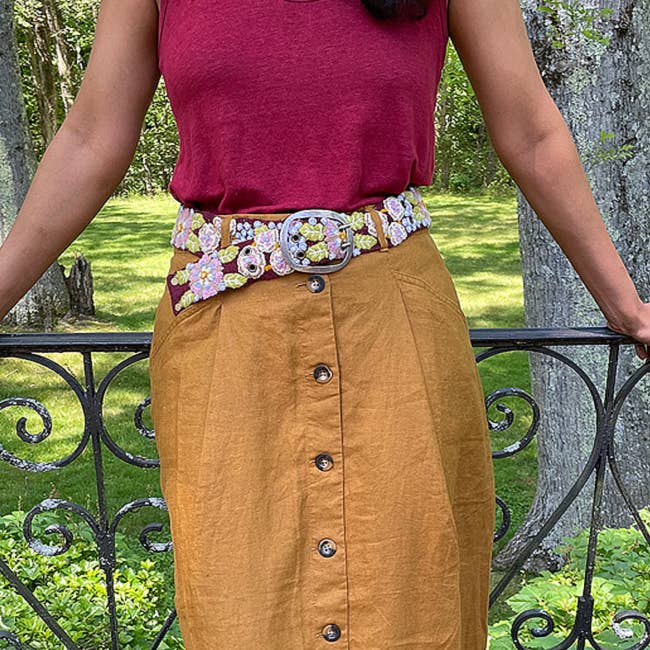Morning Glory Wool Belt- Assorted Sizes