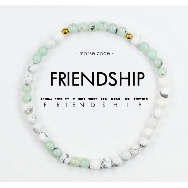 Morse Code Bracelet | FRIENDSHIP