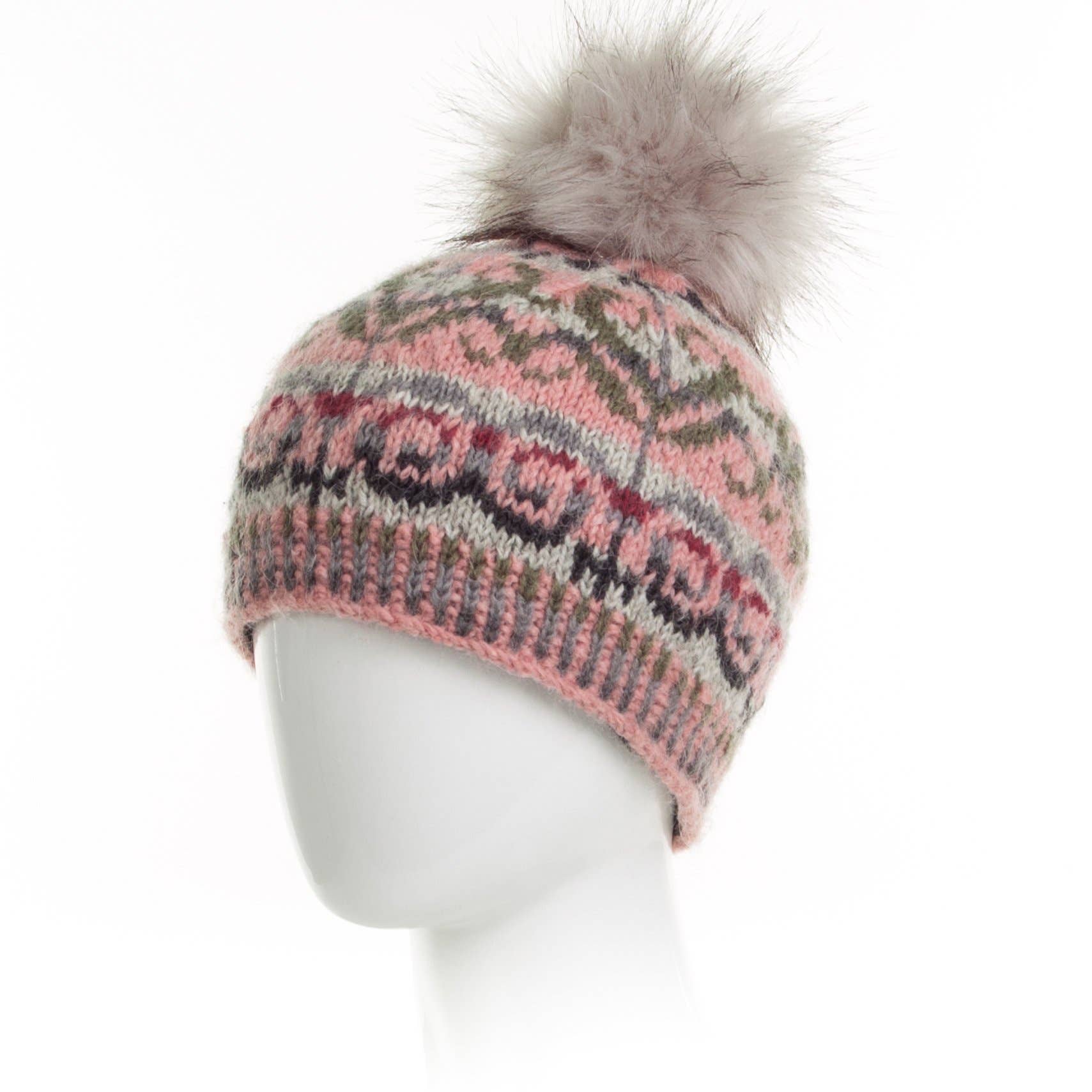 Natalia Wool Knit Beanie- Assorted Colors