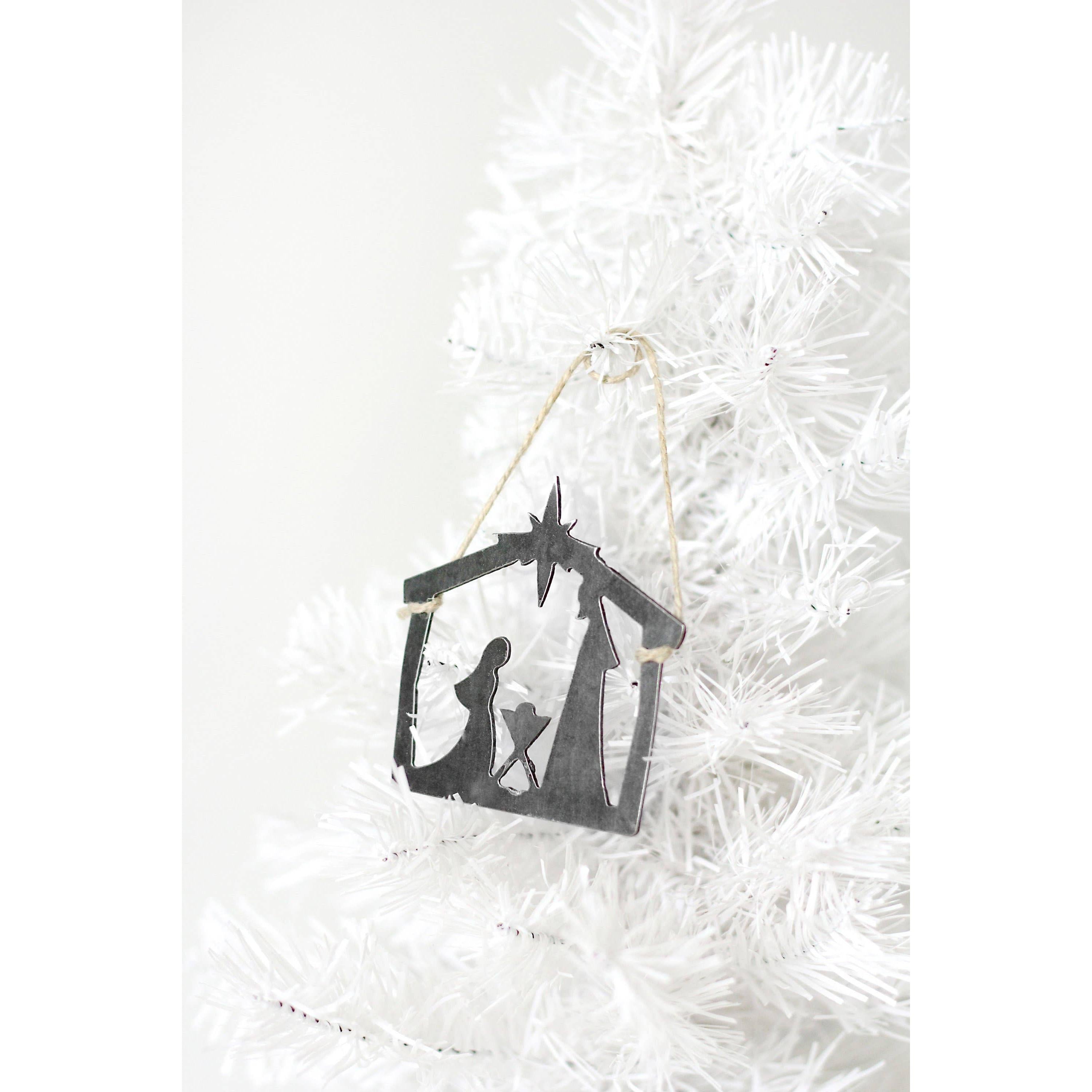 Nativity Scene Christmas Ornament