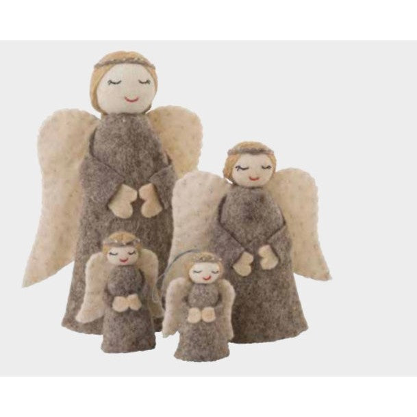 Natural Angel Family- Assorted Sizes - Sold Individually