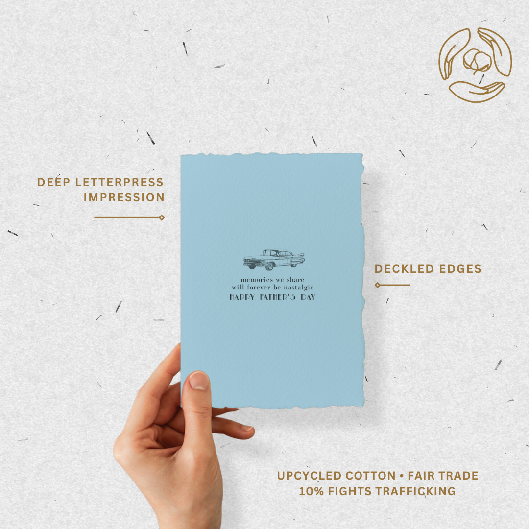 Nostalgic Car Memories- Greeting Card