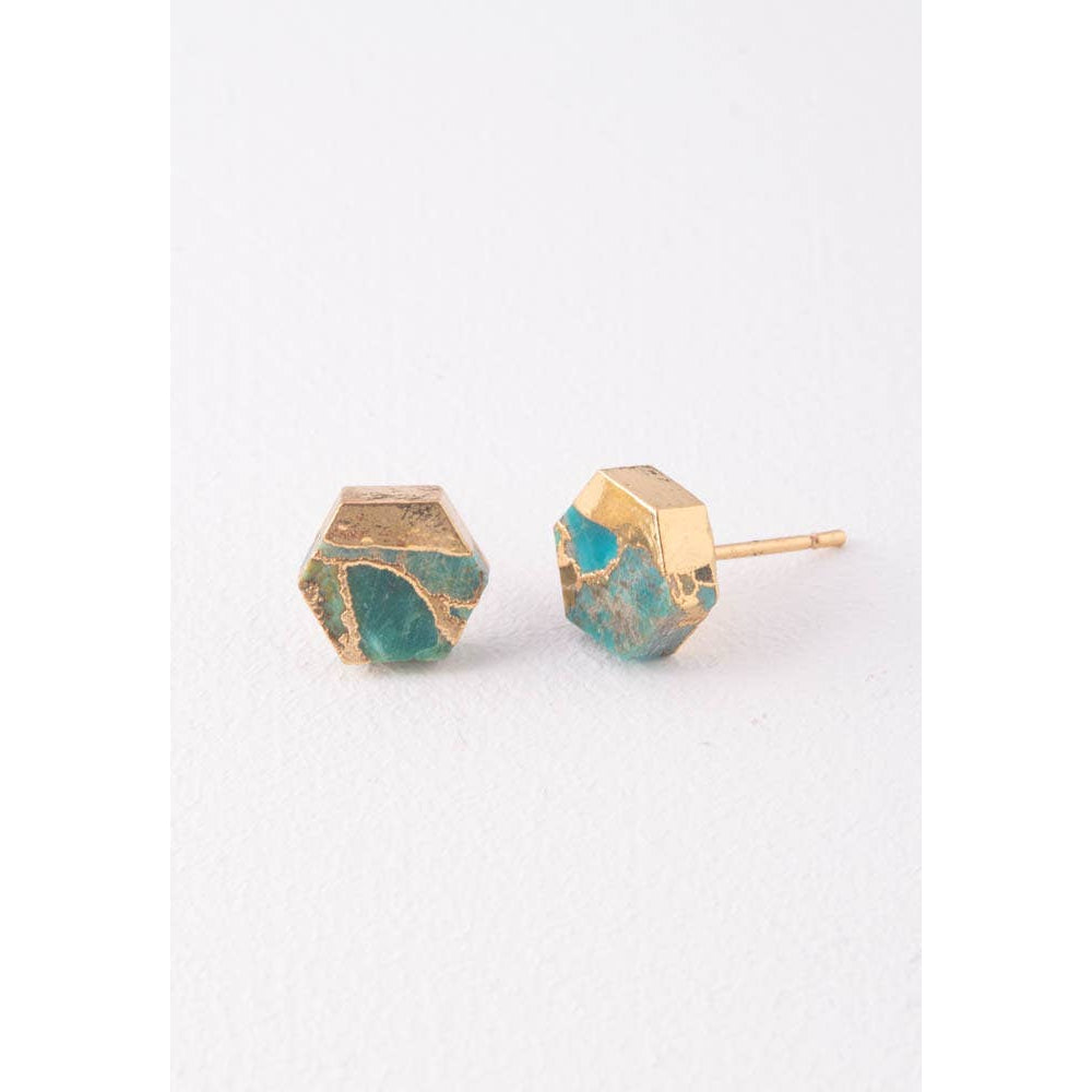 Oasis Turquoise Studs- Assorted Colors
