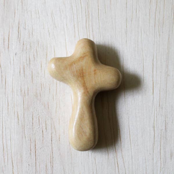 Olive Wood Cross- Sold Individually