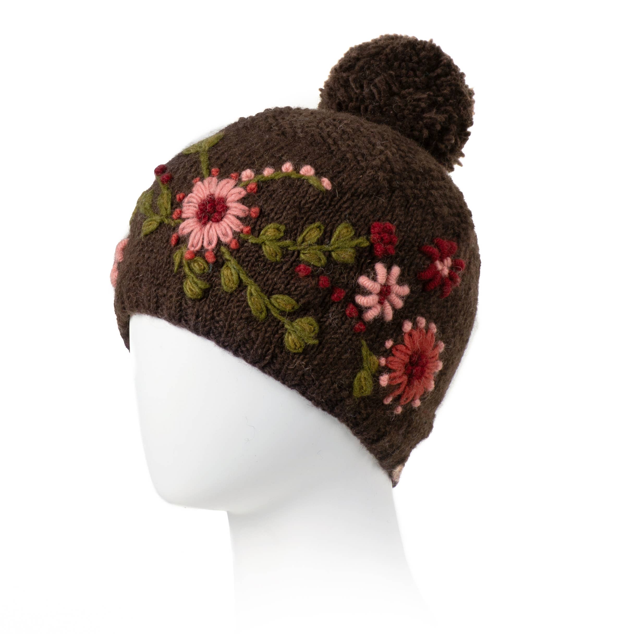 Olivia Wool Knit Beanie- Assorted Colors