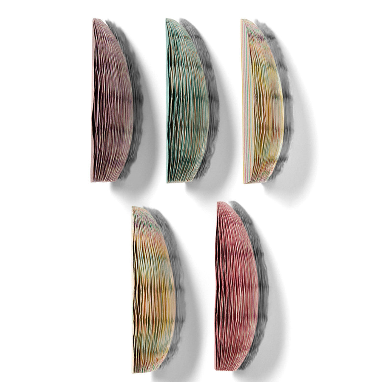 Paper Striped Egg- Assorted Colors- Sold Individually