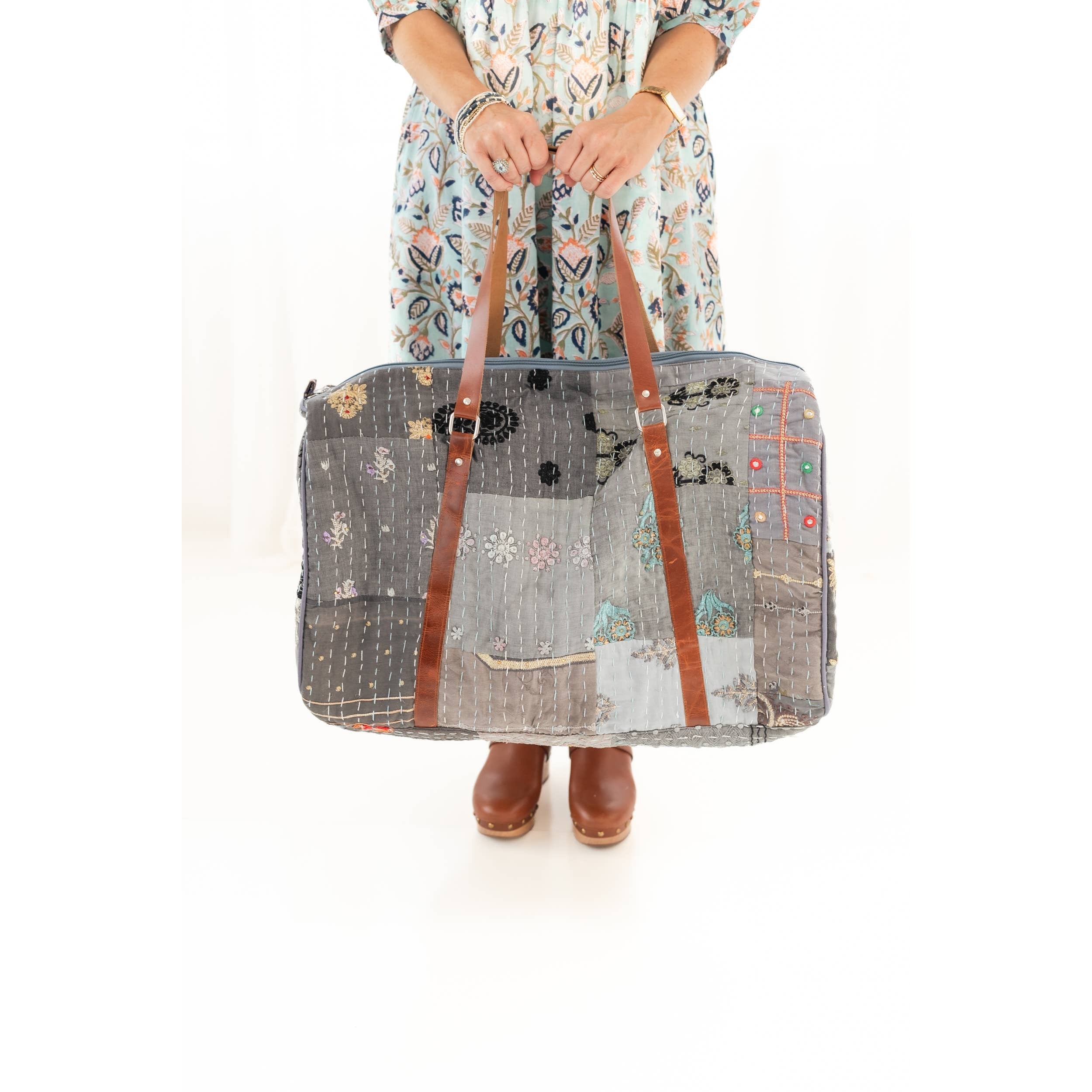 Patchwork Duffle- Assorted Colors (*Local Pickup/Local Delivery Only)