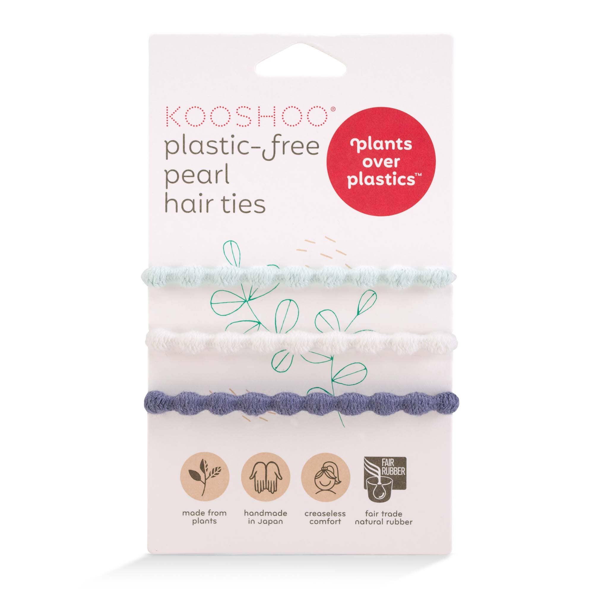 Pearl Hair Ties- Set of 3