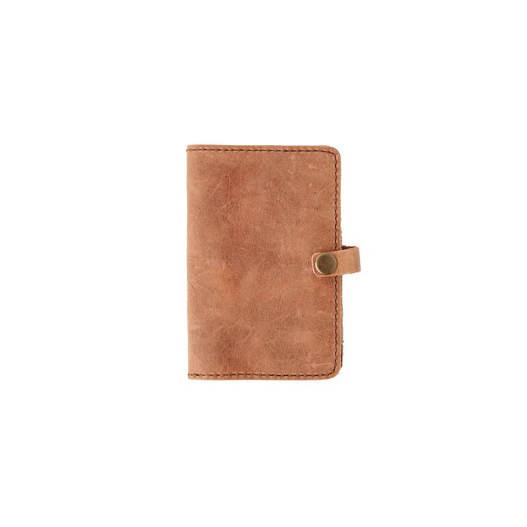 Pocket Leather Journal Cover for Moleskine Style Journals- Assorted Colors