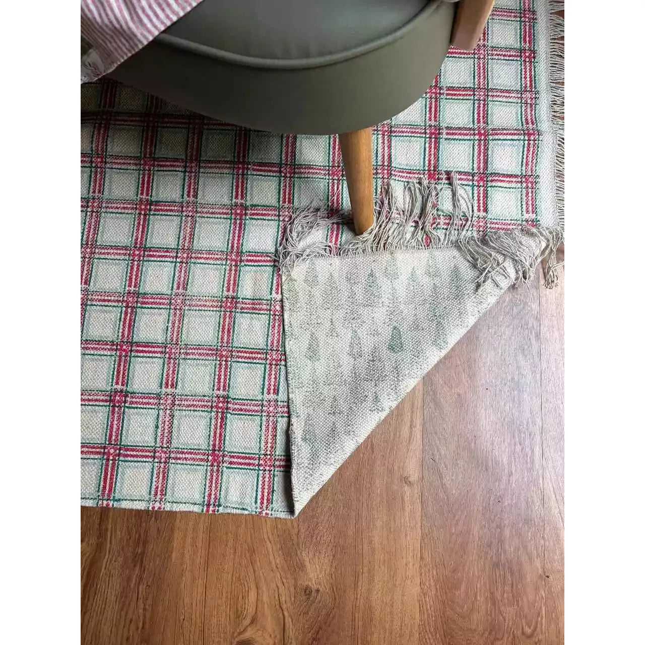 Reversible Christmas Rug