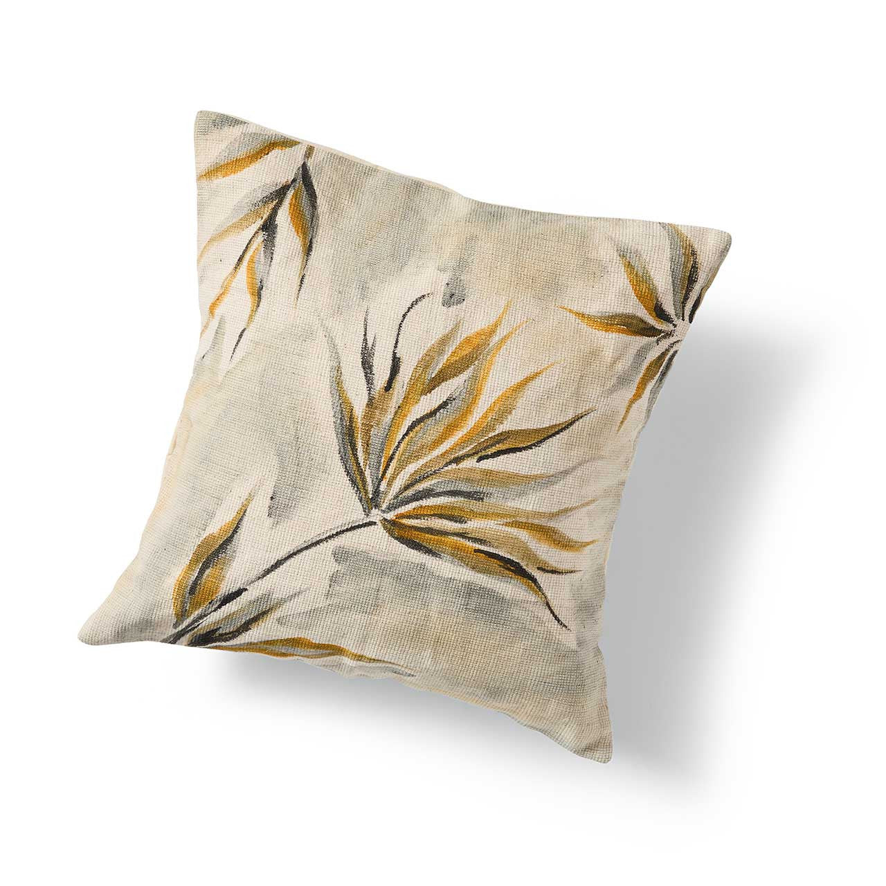 Saffron Flower Painted Pillow (*Local Pickup/Local Delivery Only)