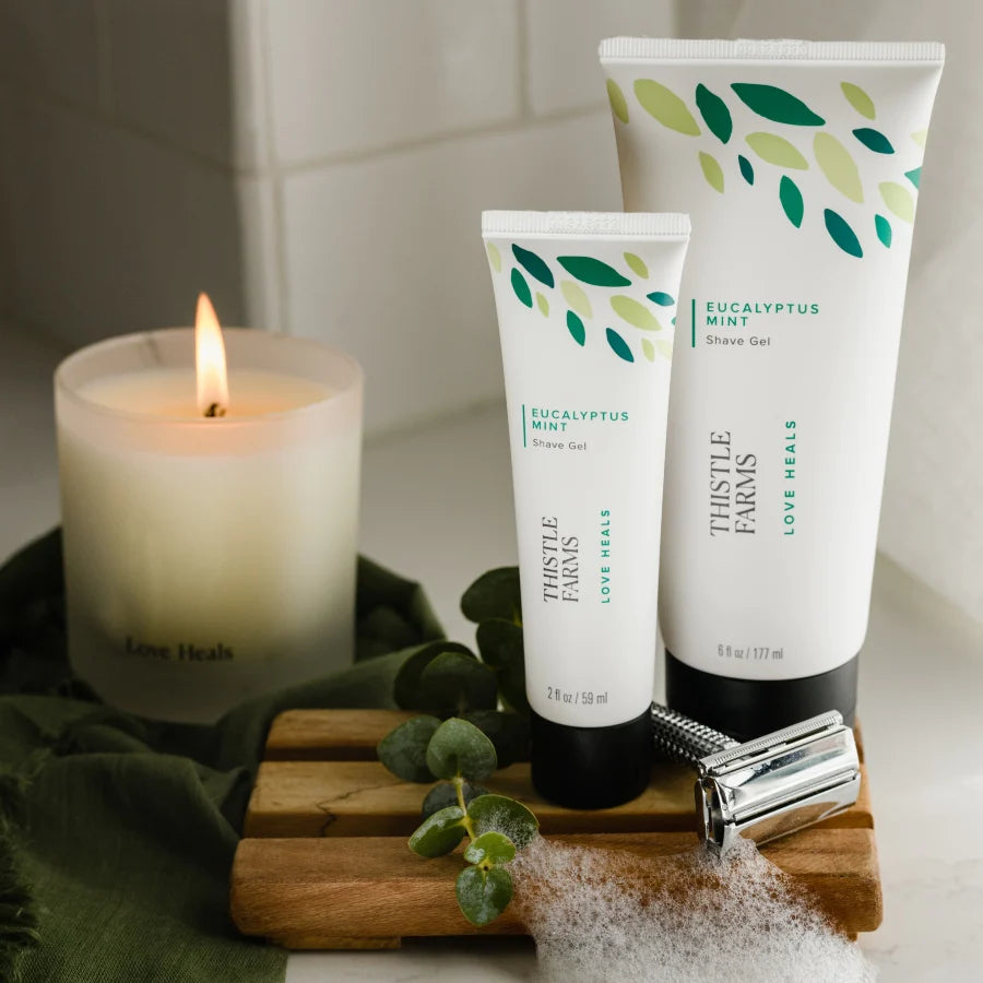 Shave Gel - Eucalyptus Mint- Assorted Sizes- Sold Individually
