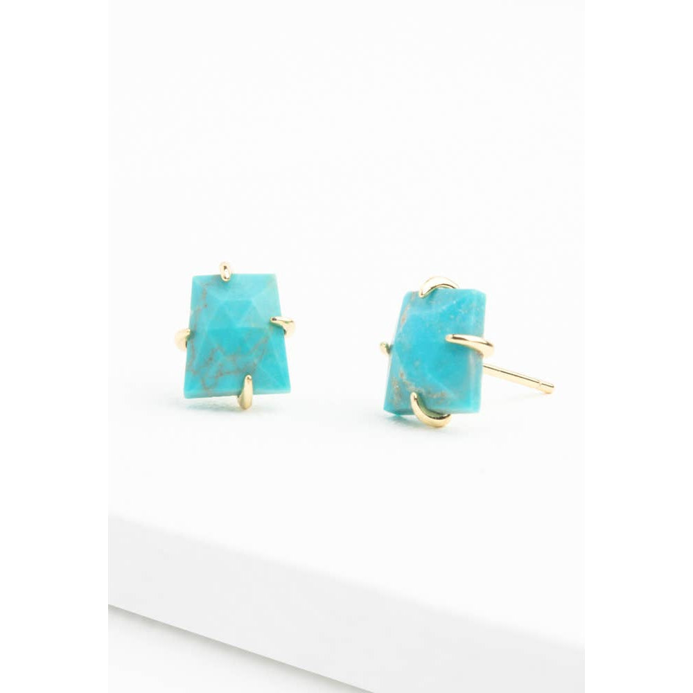 Simple Treasures Studs in Turquoise