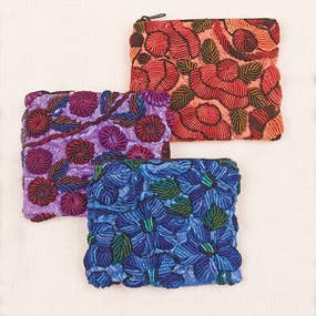 Small Floral Pouch- Assorted