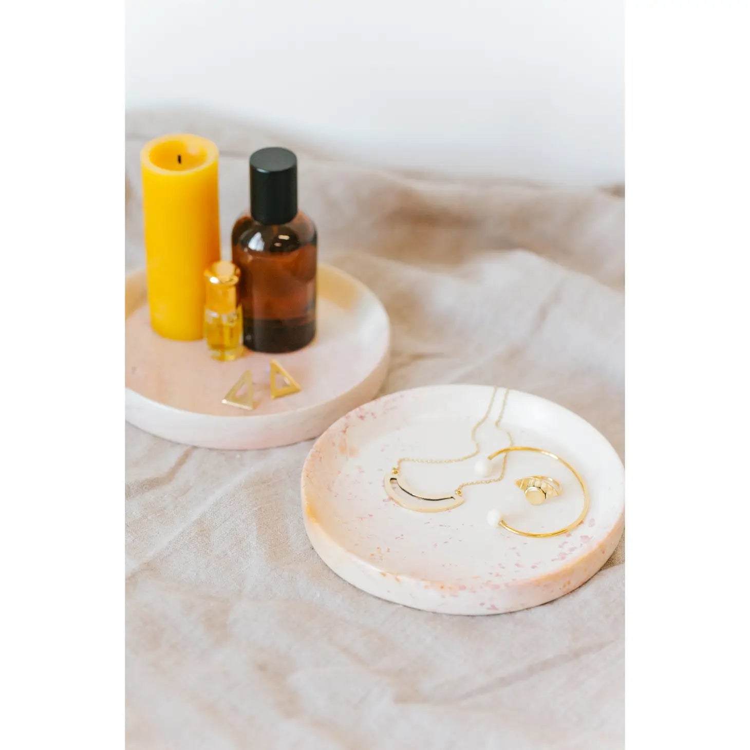 Soapstone Jewelry Tray- Sunset