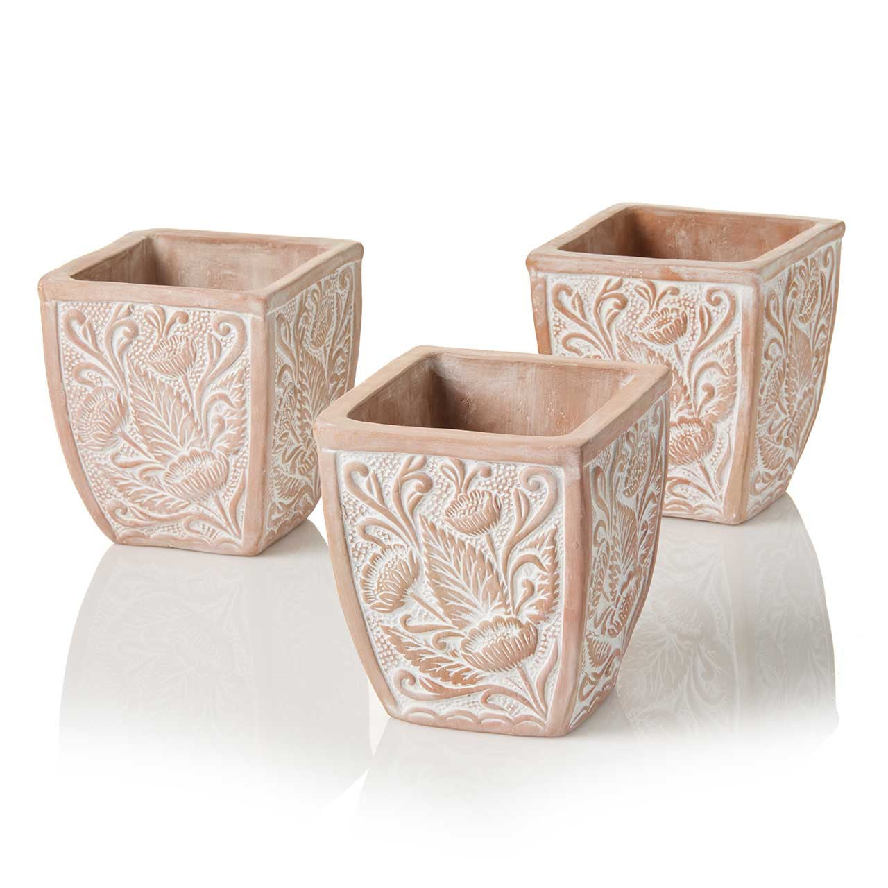Solstice Blooms Terracotta Planter- Sold Individually (*Local Pickup/Local Delivery Only)