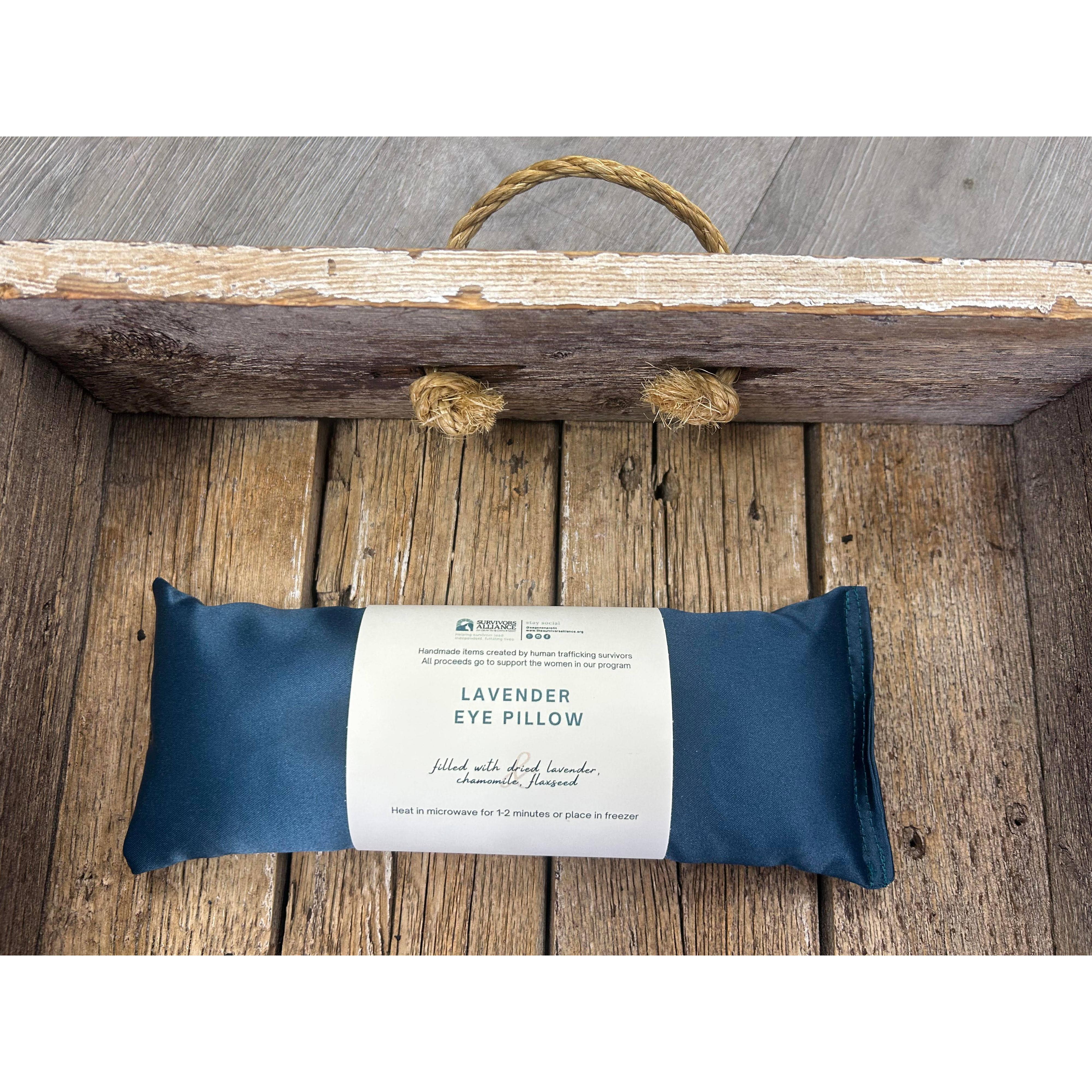 Soothing Eye Pillow with Lavender & Chamomile- Assorted Colors