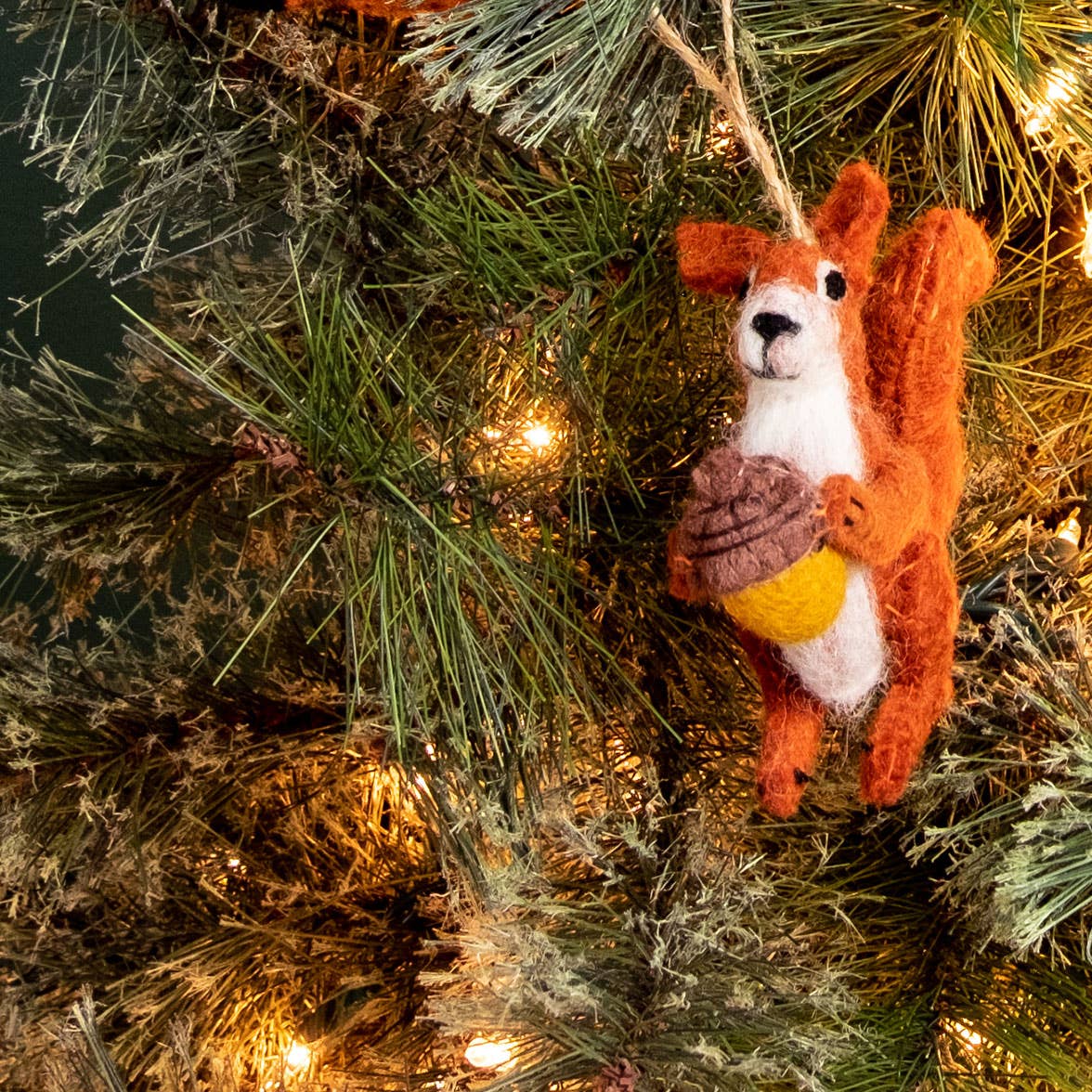 Squirrel Ornament