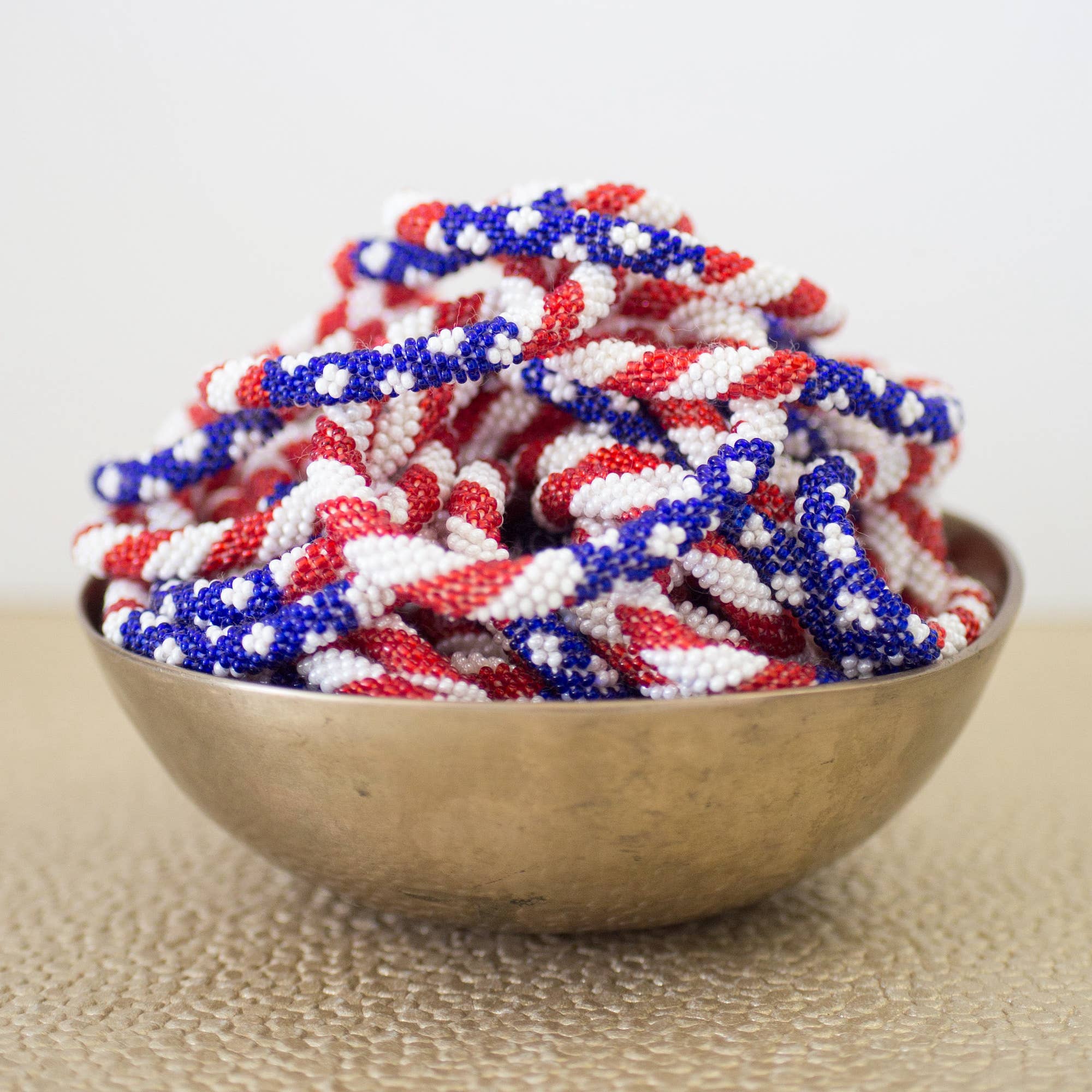 Stars & Stripes Roll On Bracelet- Assorted Sizes- Sold Individually